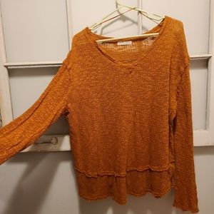 Oversize sweater top